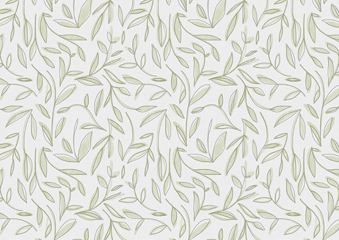 Winding Leaves, Verde - Twist&Fit Roller Blind - Image 6
